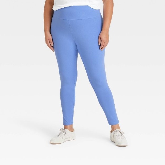 Ava & Viv Pants - NWOT PLUS SIZE Ava & Viv Blue Leggings